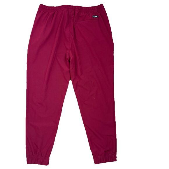 Cove Maroon Joggers Mens Size 3XL Drawstring Hybrid Running Pants EUC Cove USA - Picture 2 of 10